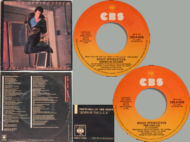 Bruce Springsteen - DANCING IN THE DARK / PINK CADILLAC